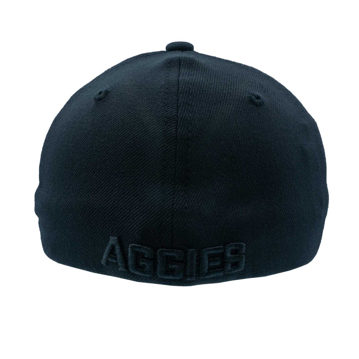 Blackout Aggie Bull Fitted Cap